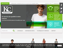 Tablet Screenshot of kingclothing.be